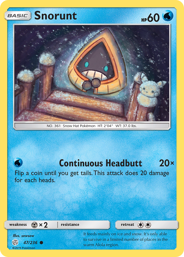 Cosmic Eclipse Snorunt #47/236